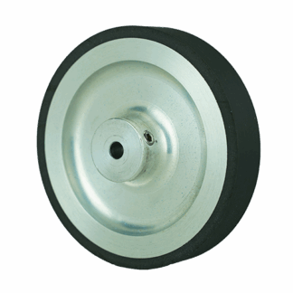 12 in 80 Polyurethane Measuring Wheel - 0.25 in Bore, 0.70 in Wide