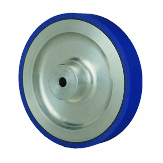 12 in 90 Polyurethane Measuring Wheel - 0.250 in Bore, 0.70 in Wide