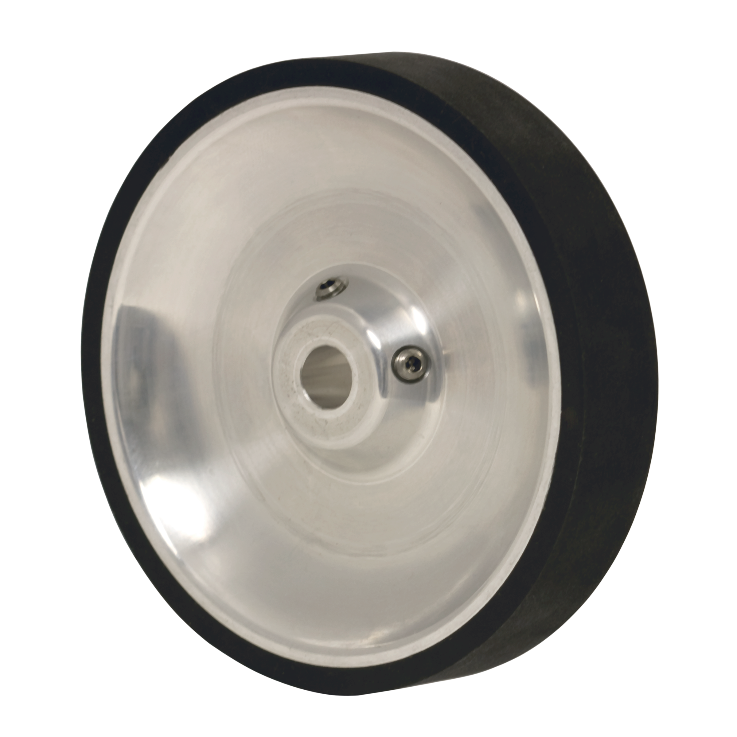 12 in 65 Polyurethane Measuring Wheel (Model TR3) - 0.375 in Bore, 0.75 in Wide